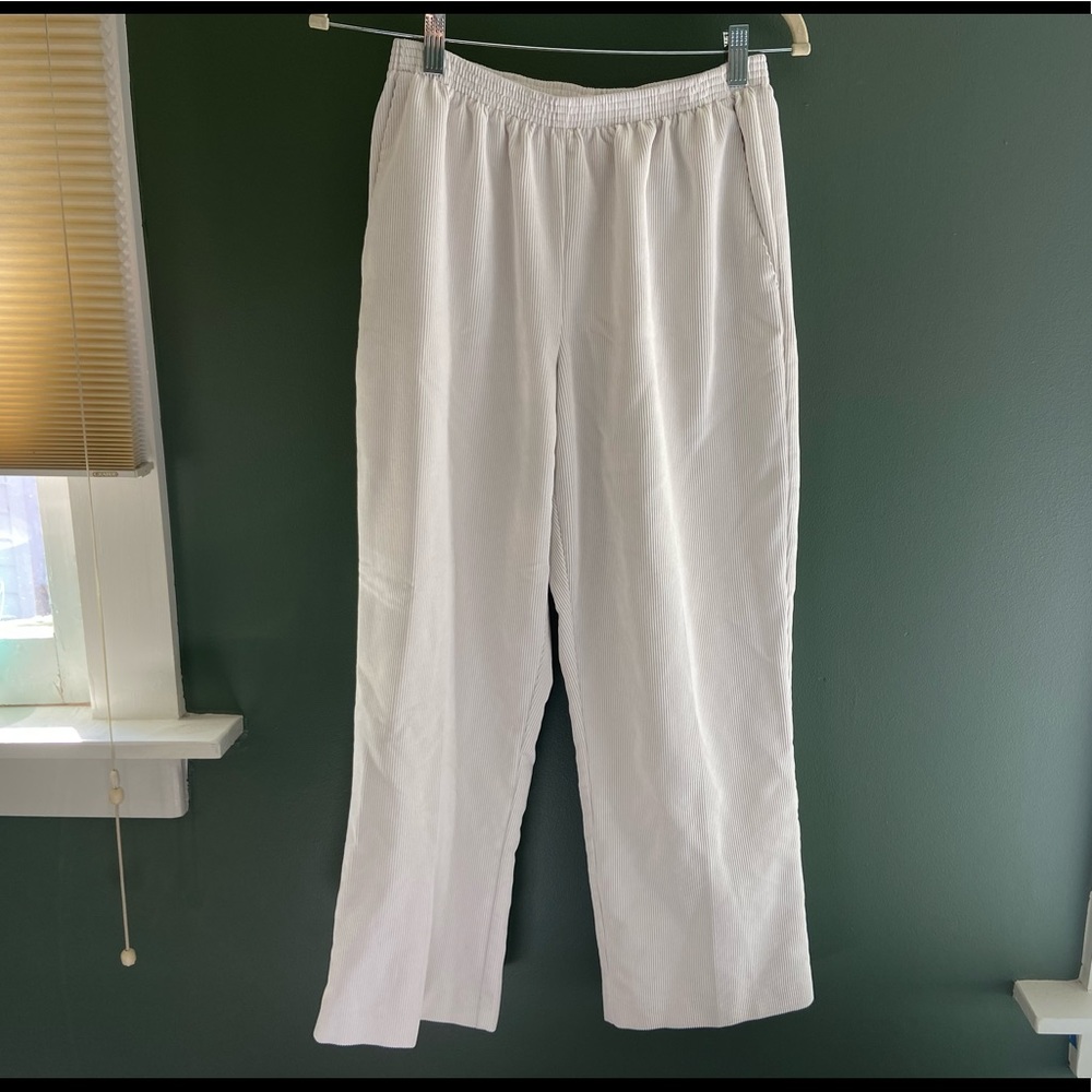 Vintage Alfred Dunner 12 P white pants